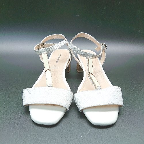 Mode Kaori Python Pattern Strap Sandals Size 23 S… - image 3