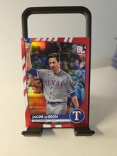 2023 Topps Big League Jacob Degrom Red Foil Parallel Texas Rangers
