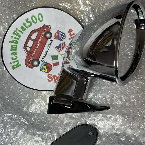 2x Classic Sport Wing Mirrors Vitaloni Californian Chromed Kit