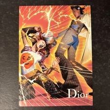 2001 • DIOR print ad • Y2K  Fashion Super cool artsy fartsy 2000s  ADV-17