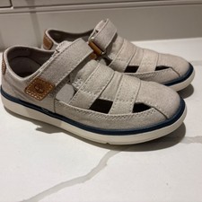 Image of TIMBERLAND GATEWAY PIER FISHERMAN CANVAS Boys Sandals Shoes EU30 UK1.5