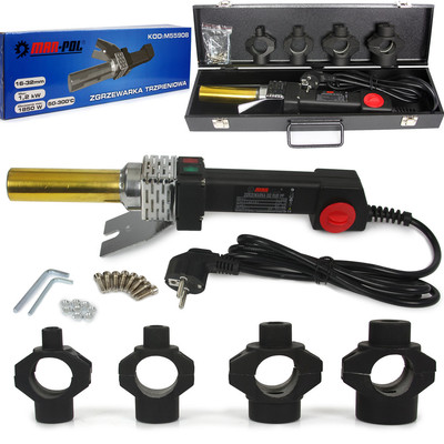Polyschmelzer zum Schweißen von PE-Rohren PP PB Ø16-32mm 1850W Temperatur 50-300°C