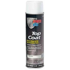 POR15 Gloss White Top Coat Spray Paint 368g Aerosol Metal Protective Coating