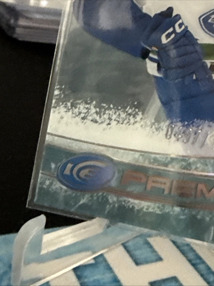 2022-23 UD Ice Hockey Premieres Nils Aman 497/1299 - Image 3 of 4