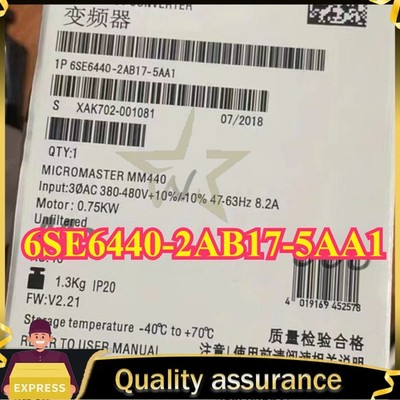 6SE6440-2AB17-5AA1 NEW SIEMENS MICROMASTER 440 Original Quality Goods Fast Ship
