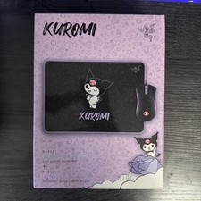 Razer DeathAdder Essential and Goliathus Mouse Mat Bundle - Kuromi Edition