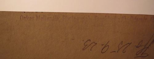 Frankfurt Oder 1923 - Ar. / Dr. Boich /Broich ? als Student - Foto / Studentika - Picture 3 of 4