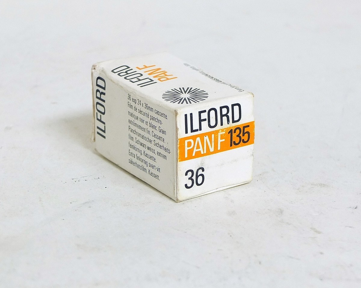Ilford Pan F 50 50asa 35mm 36exp Black White Film NEW Expired
