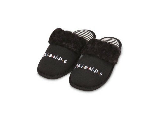 Nuevas con etiquetas zapatillas de programa de televisión Black Friends para dama