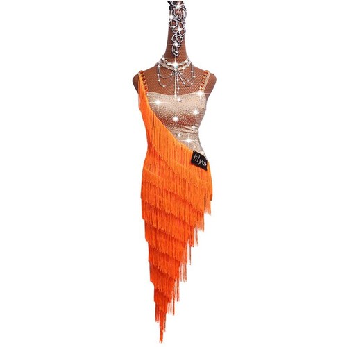 2023 Latein Tanzkleid Lateinrock Wettkampfkleid Performancekleid - Bild 2 von 10