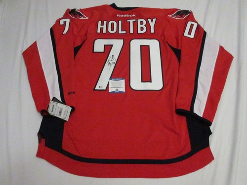 BRADEN HOLTBY SIGNED WASHINGTON 