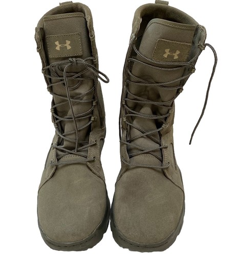 Under Armour FNP Tactical Boots Coyote Brown Suede Combat Mens 14 1287352-728 Under Armour Boots Men main image 4