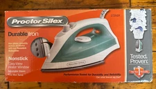 NIB! Proctor Silex 17291R  Durable Iron with Nonstick Soleplate/Adjustable Steam