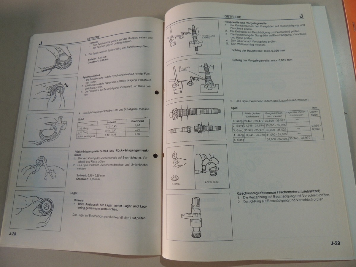 Mazda 626 GF12 GF14 Schalt getriebe Werkstatthandbuch (Heft) | eBay