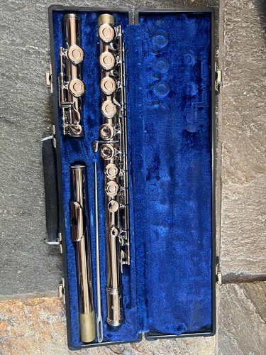 Flauto Commonhardt M2 con custodia rigida. Made in USA