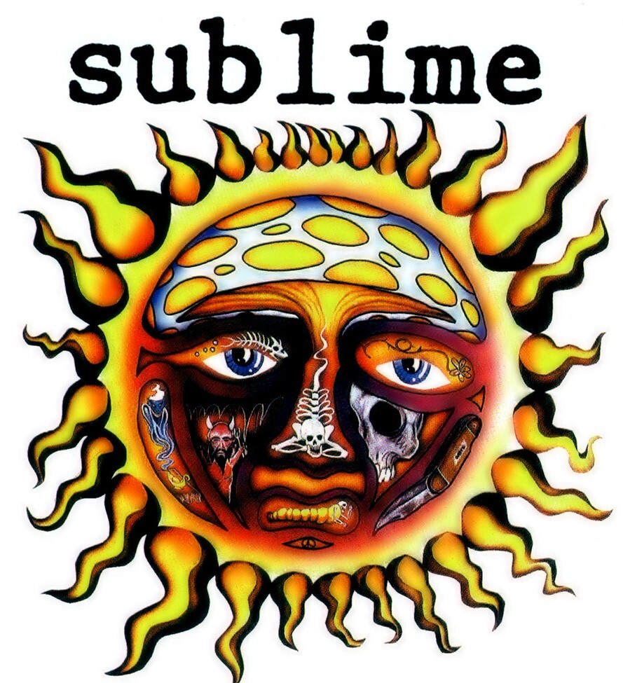 Sublime sticker weatherproof bumper vinyl decal
