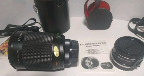 Seikanon 500mm 1;8 Mirror Lens MD Mount With Original Case Photography Very Nice - Picture 16 of 19