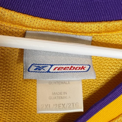 Vintage Reebok Robert Horry Jersey Los Angles Lakers #5 Basketball Size 2XL - Picture 6 of 12
