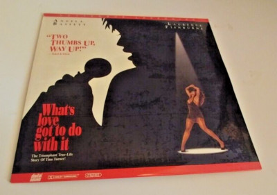 WHAT S LOVE GOT TO DO WITH IT Laserdisc Angela Bassett (Tina Turner) BRAND NEW