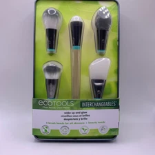ECOTOOLS Inter changeables Wake up & Glow Multi-Purpose Brush with 5 Heads