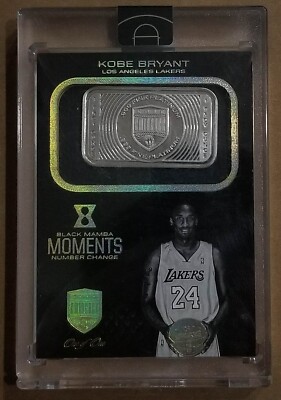 2017 Eminence #15 Black Mamba Moment Platinum 1/1 Kobe Bryant