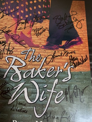 Alice Ripley Autographed Poster The Baker's Wife Paper Mill 2005 Cast Signed - Picture 6 of 11