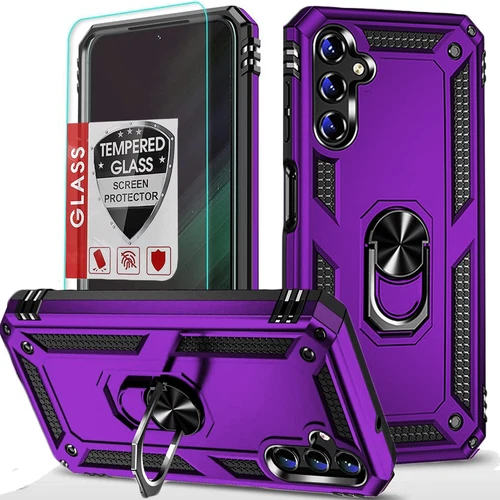 For Samsung Galaxy A15 5G A16 A14 A54 Case Phone Cover Shockproof+Tempered Glass - Zdjęcie 8 z 76
