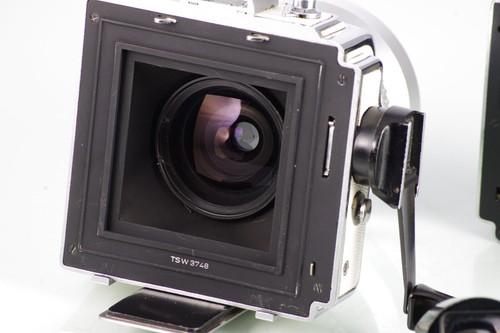 PREMIUM CLASSIC CHROME HASSELBLAD 500 SWC BIOGON 38mm A12 + Finder PEARL - Imagen 10 de 11