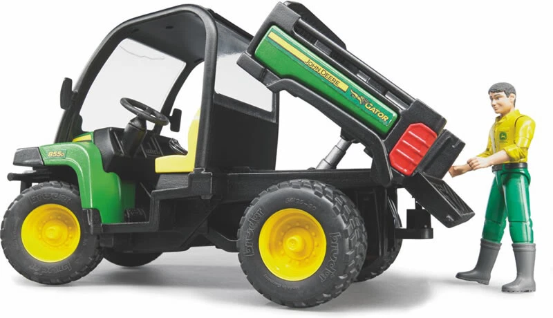 BRUDER - GATOR JOHN DEERE con personaggio Scala: 1/16 - 1/16 - BRU2490 - Immagine 2 di 4