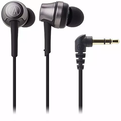 audio-technica ATH-CKR50 Steel Black In-Ear Headphones NEW from Japan F/S