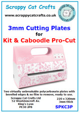 Kit & Caboodle Pro Cutting 3mm Plate PAIR by Scrappy Cat Crafts SPKC3P