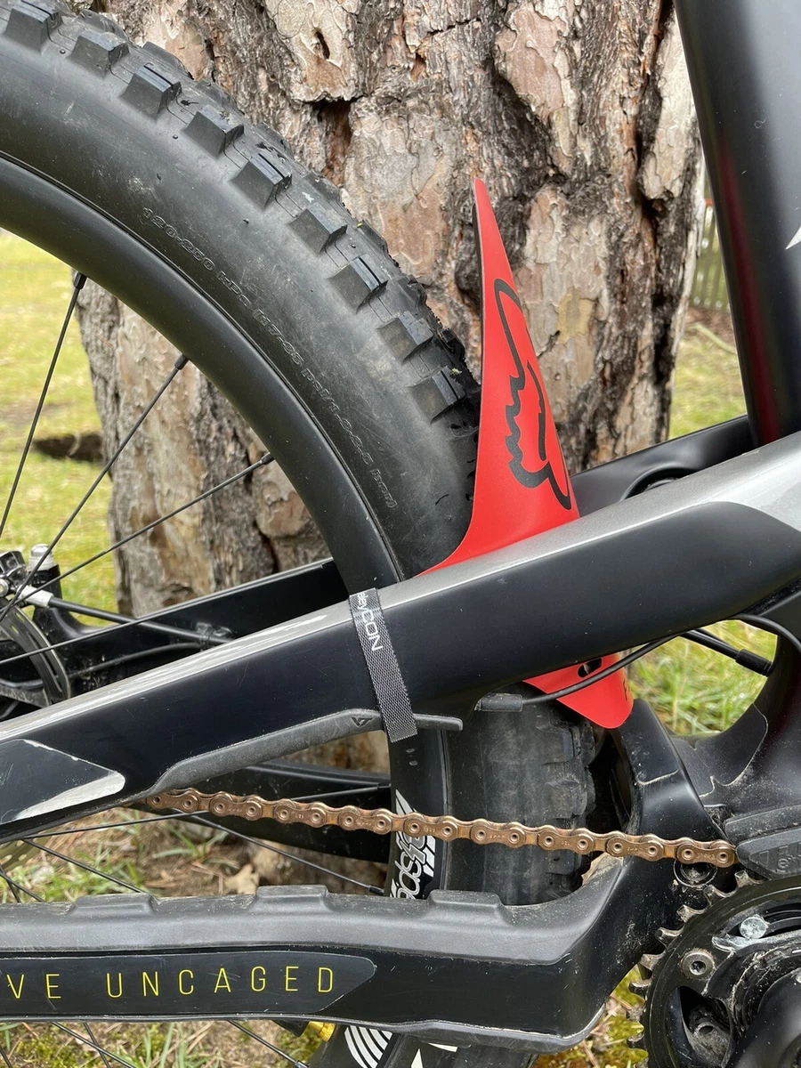 Fox Mudguard MTB Schutzblech Ebike MODI NEUHEIT HINTEN m KLETT Rot