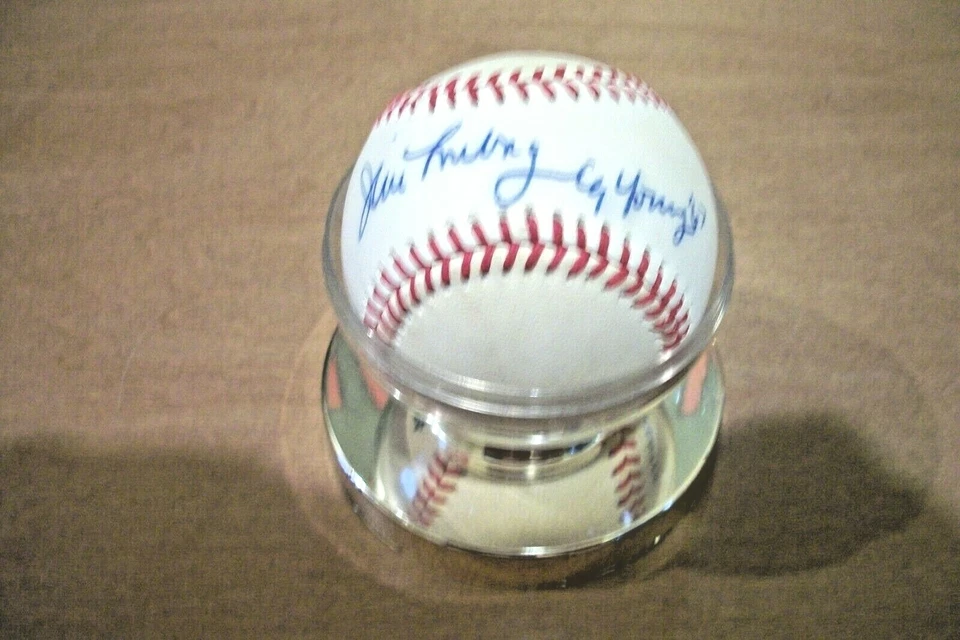 Jim Lonborg  Red Sox  Signed  American  League  Winner Cy Young 1967  Baseball - Image 4 of 4
