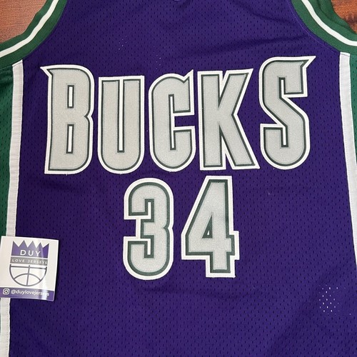 RAY ALLEN MILWAUKEE BUCKS NIKE SWINGMAN NBA JERSEY MENS SZ MEDIUM - Picture 3 of 11