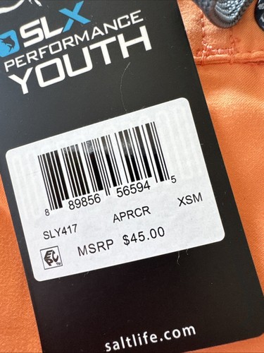 NWT Salt Life Boys Performance Swim Trunks Size XSM 5/6 - Picture 7 of 7