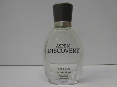 COTY- ASPEN DISCOVERY SPLASH COLOGNE  1.0 FL OZ MEN DISCONTINUED VERSION 
