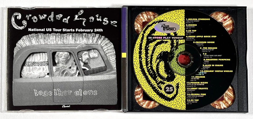 ALICE IN CHAINS The Album Network 1993 Tune Up 2 CD #25 ZZ TOP Lenny Kravitz - Image 3 of 4