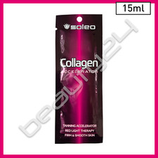 10 x 15 ml Soleo Collagen Accelerator Sunbed Br&auml;unungslotion Creme