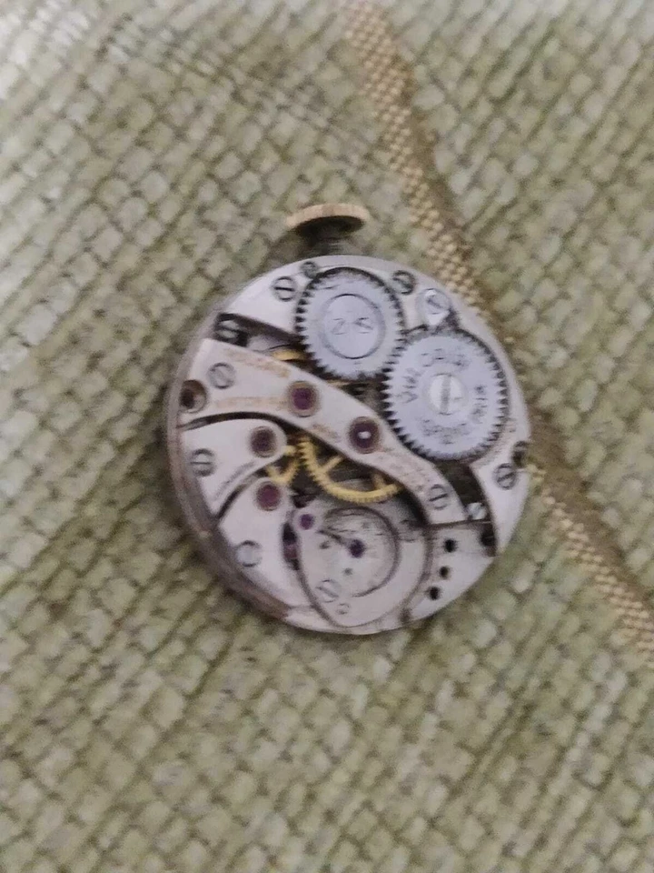 Vintage VULCAIN Grand Prix Wrist Watch In Complete Movement not work  - Image 2 of 4