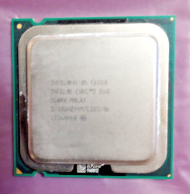 Intel Core 2 DUO E6550 2.33GHz 4MB Cache Socket 775 CPU Processor SLA9X