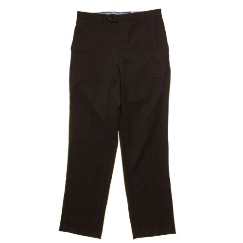 KIRKLAND SIGNATURE NEW Men's Wool Flat Front Dress Pants TEDO | eBay