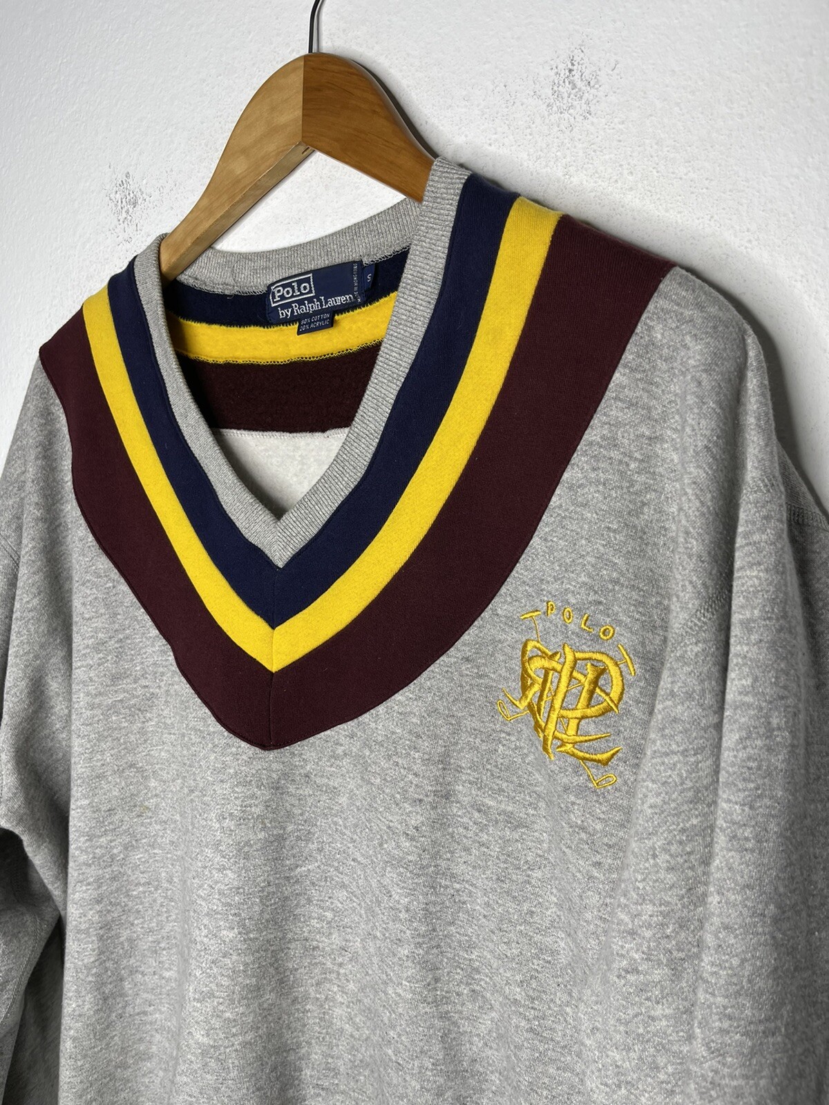 Crest Cricket Sweater Wimbledon RRL 
