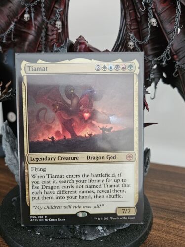 Magic The Gathering Tiamat Adventures in The Forgotten Realms Mythic NM
