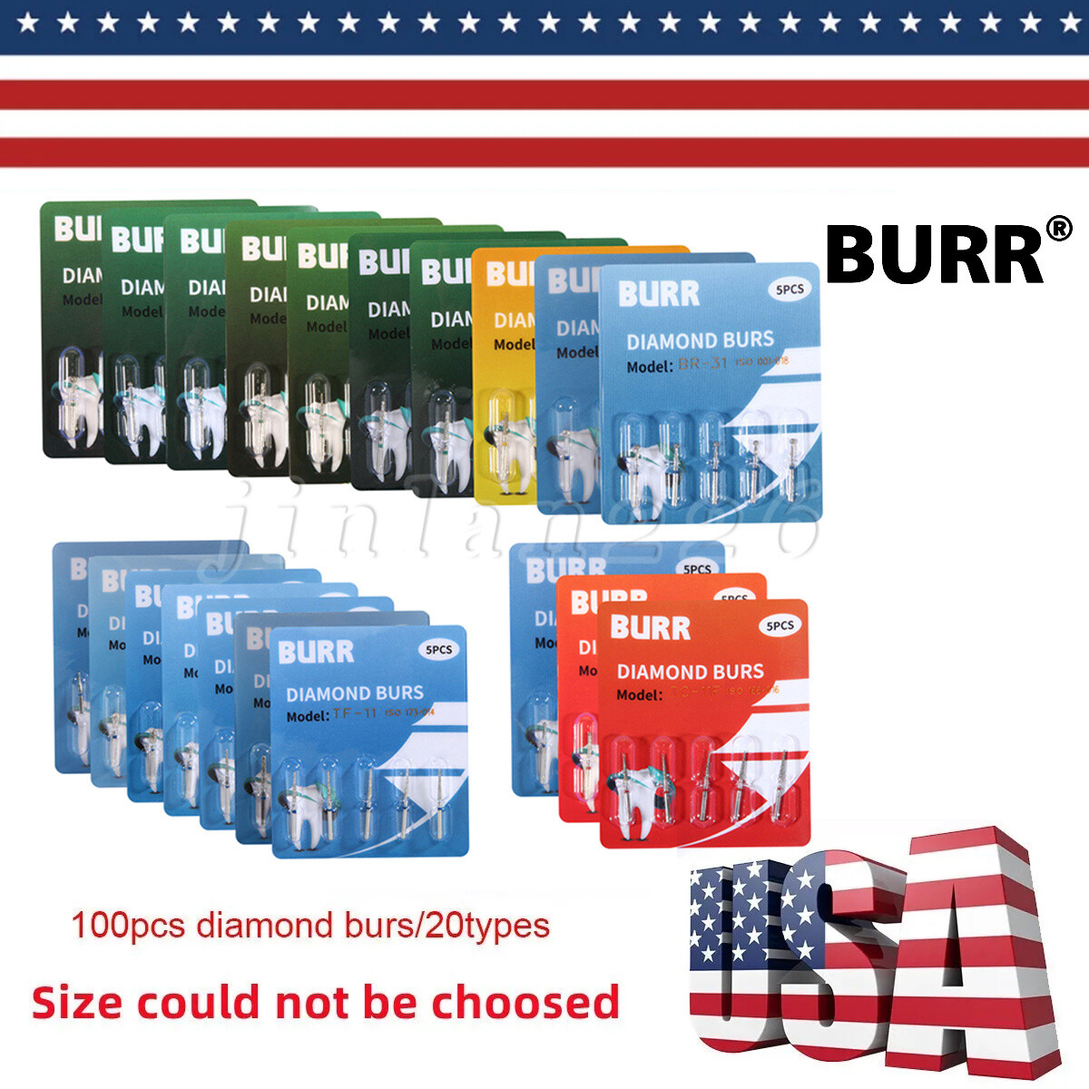 Kit De Pulido Dental Con Bur De Diamante FG, 1.6mm ... - Alibaba - Foto 3