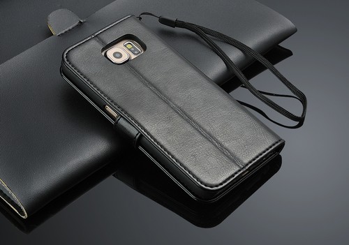 Luxury Flip Case PU Leather Cover Card Slot Wallet Case Various Mobile Phones - Picture 20 of 24