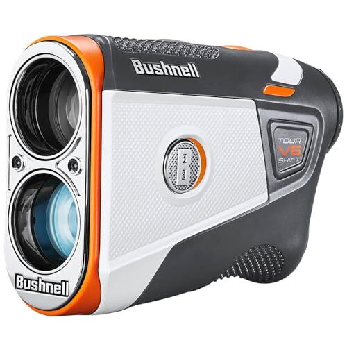 Bushnell Pinseeker Tour V6 Shift Jolt Golf Laser Range finder White New From JP - Picture 1 of 9