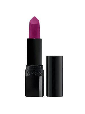 AVON TRUE COLOR   *HOT PLUM --  2 LIPSTICK --- DISCONTINUED