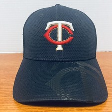 Minnesota Twins Hat Cap New Era 39Thirty Stretch Fitted S/M Mesh Baseball MLB