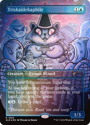 Triskaidekaphile (Rainbow Foil) -Foil Near Mint MTG Secret Lair