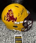 CAM SKATTEBO signed auto ASU SUN DEVILS Full Size Rep Helmet w/ COA JSA CM04993